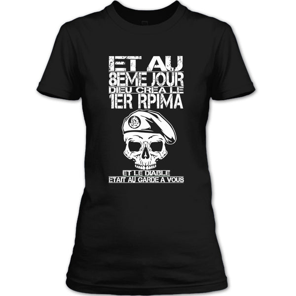 A black t-shirt with the shopify logo