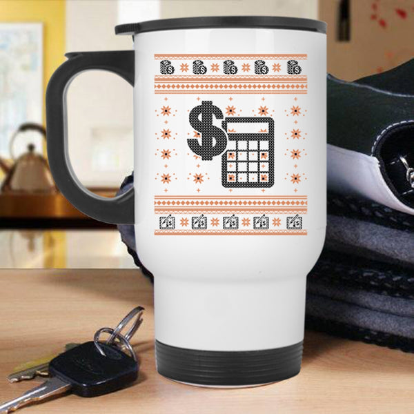 Cool Christmas Gift For Accountant Travel Mug, Accountant Mug