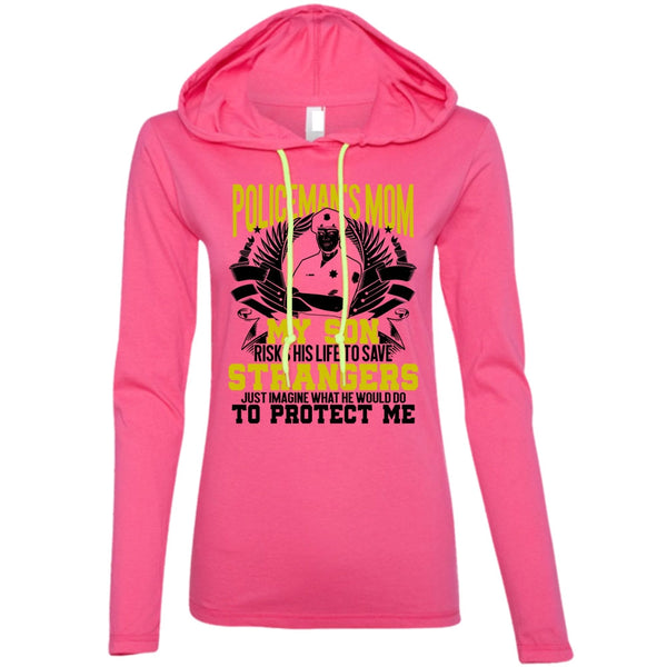 Policeman's Mom T Shirt, Being A Police T Shirt, Awesome T-Shirts