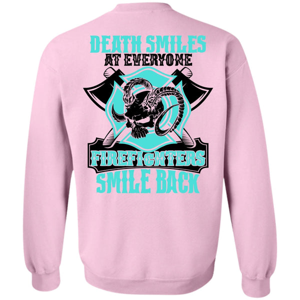 I Love Firefighter T Shirt, Firefighters Smile Back Sweatshirt