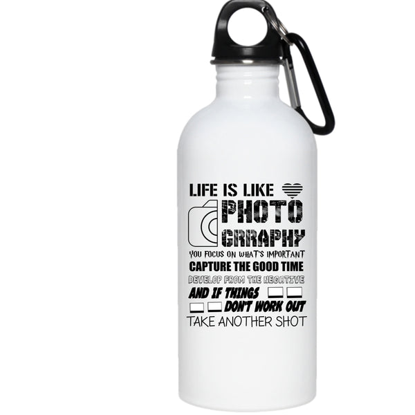 A black t-shirt with the shopify logo