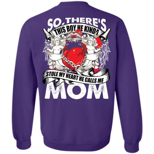 Stole My Heart T Shirt, I Love Mom Sweatshirt