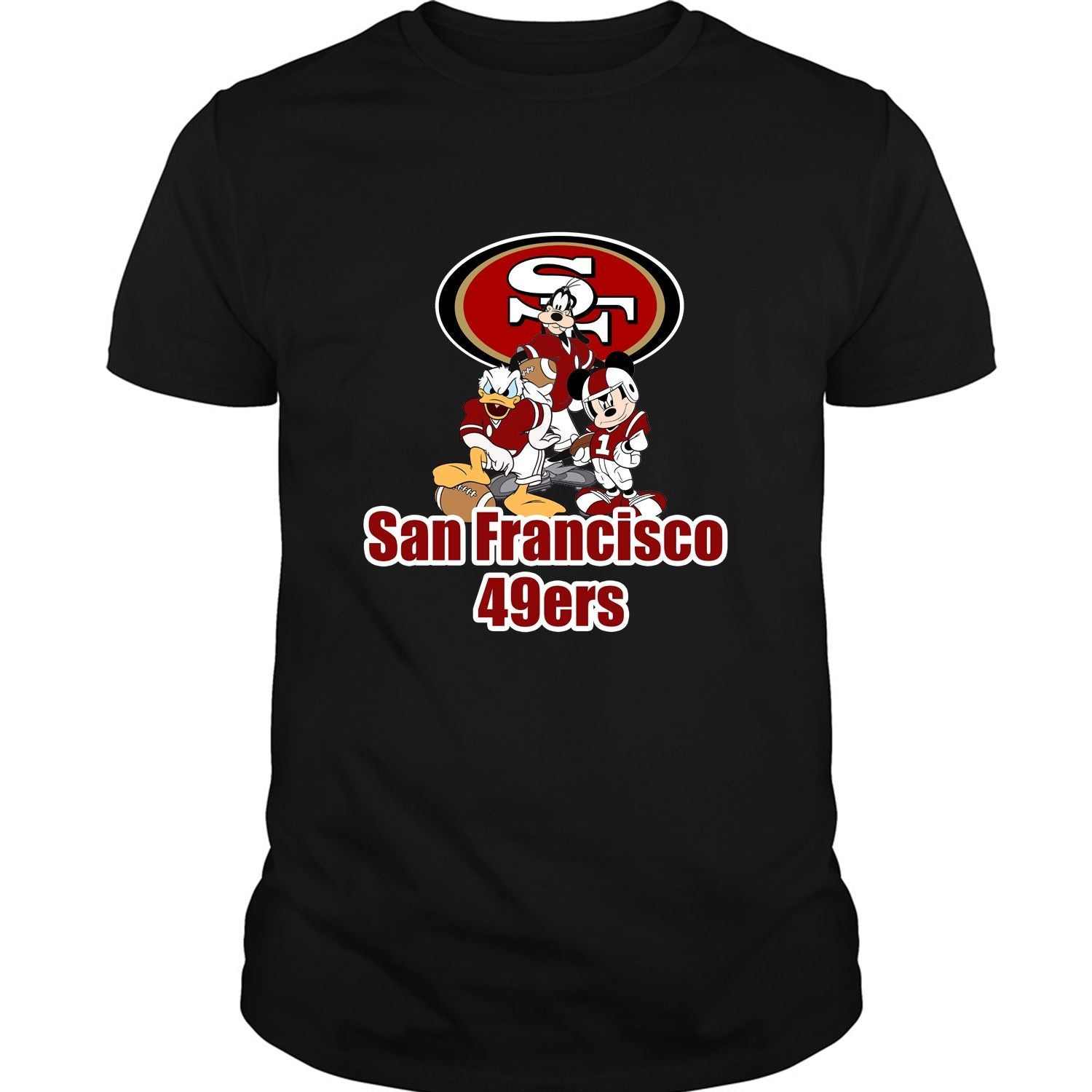 Cartoon Movie T Shirt, San Francisco 49ers T Shirt – Premium Fan Store