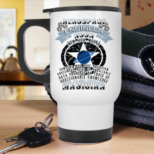 Funny Gift For Engineer Travel Mug, Aerospace Engineer Mug