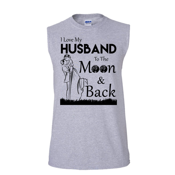 I Love Husband T Shirt, My Husband T Shirt, Awesome t-shirts (Men's Cotton Sleeveless)