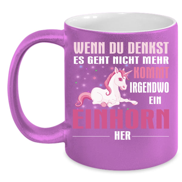 Cute Unicorn Coffee Mug, Gift For My Daughter Coffee Cup