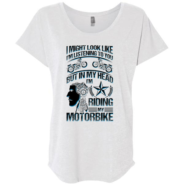 Riding My Motorbike T Shirt, Being A Biker T Shirt, Awesome T-Shirts