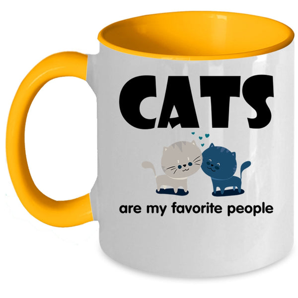 Cats Are My Favorite People Mug, I Love Pets Cup