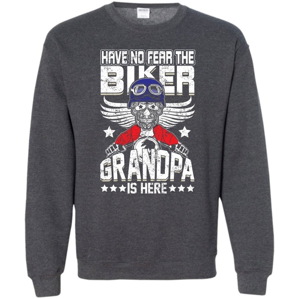 Coolest Biker Grandpa T Shirt, Gift For Grandpa Sweatshirt