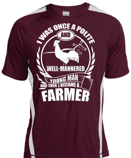 I Became A Farmer T Shirt, Young Man T Shirt, Cool Shirt