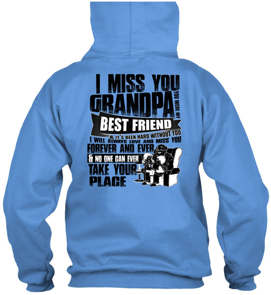 I Miss You Grandpa T Shirt, I Love Grandpa T Shirt