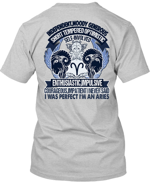 I'm An Aries T Shirt, I Love Aries T Shirt