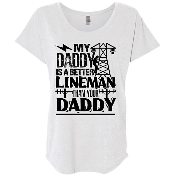 My Daddy Is A Better Lineman T Shirt, I Love Lineman T Shirt, Awesome T-Shirts