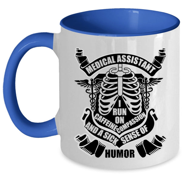 Cool Gift For Nurse Coffee Mug, Medical Assistant Accent Mug