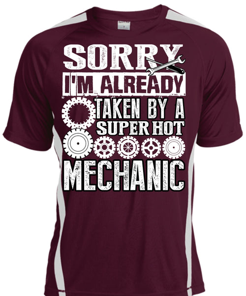 I'm Already Taken By A Mechanic T Shirt, I Love Mechanic T Shirt, Cool Shirt
