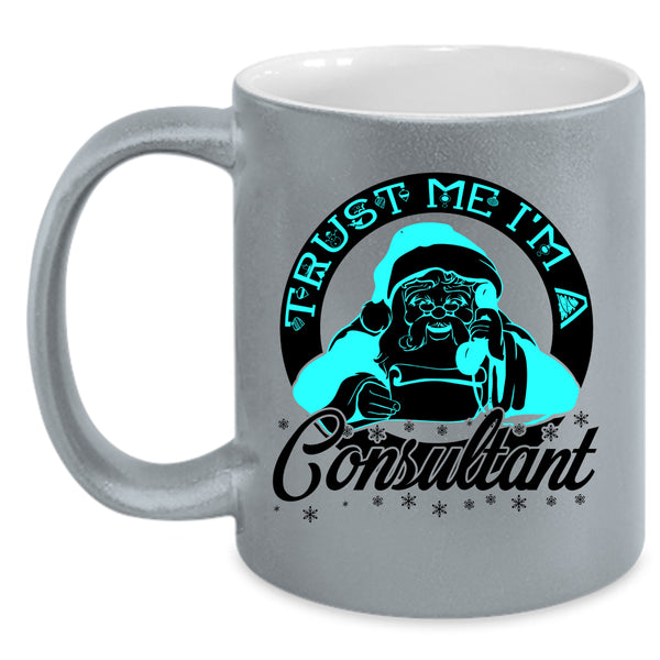 Awesome Christmas Coffee Mug, I'm A Consultant Accent Mug