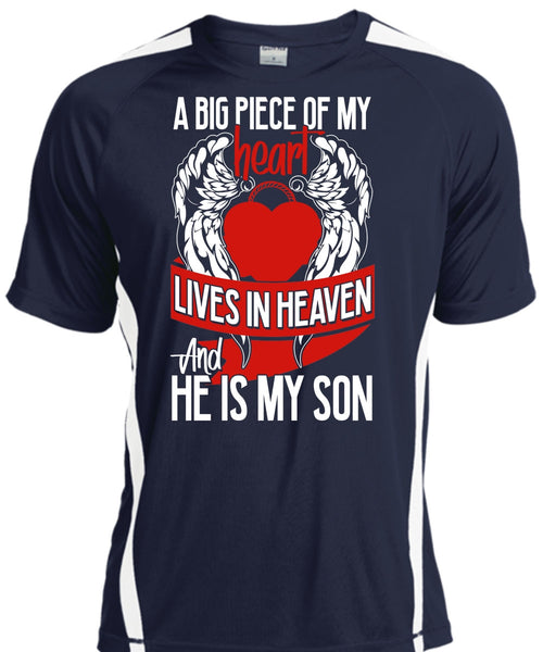 He Is My Son T Shirt, Lives In Heaven T Shirt, Cool Shirt