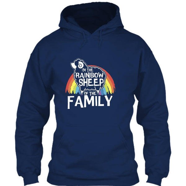 I'm The Rainbow Sheep Of Family T Shirt, Coolest Rainbow Sheep T Shirt