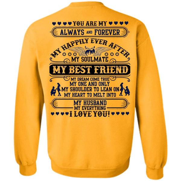Being A Husband T Shirt, My Husband My Everything Sweatshirt