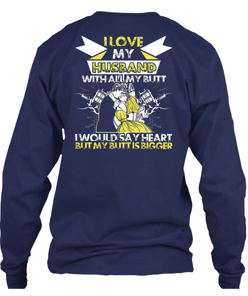 I Love My Husband T Shirt, I Would Say Heart T Shirt