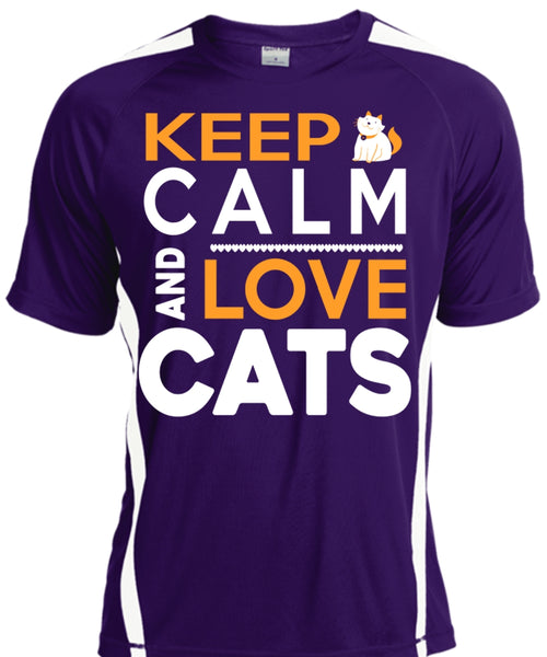 Keep Calm And Love Cats T Shirt, My Pets T Shirt, My Favorite T Shirt