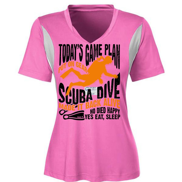 Today's Game Plan T Shirt, I Love Diving T Shirt, Awesome T-Shirts