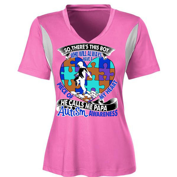 He Calls Me Papa Autism T Shirt, I Love Papa T Shirt, Awesome T-Shirts