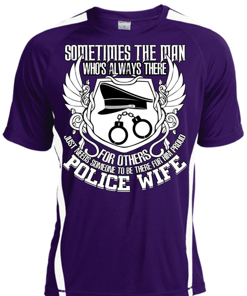 Proud Police Wife T Shirt, Being A Police T Shirt, Cool Shirt