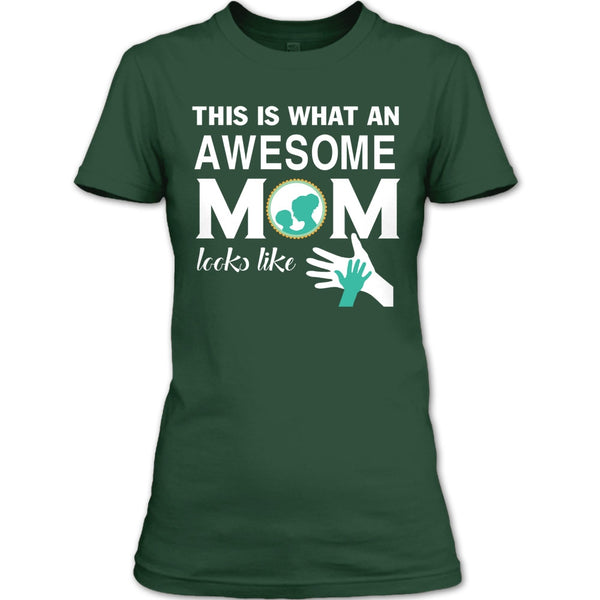 A black t-shirt with the shopify logo