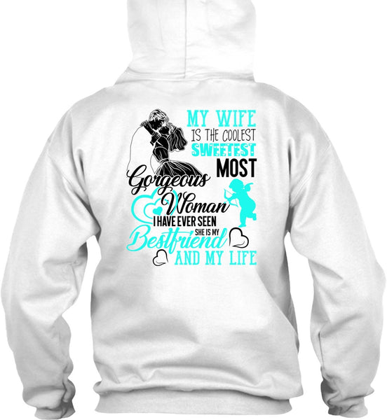 My Wife Is The Coolest T Shirt, I Love Husband T Shirt