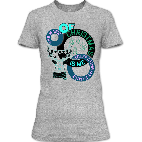 The Magic Of Christmas Is Me T Shirt, Coolest Merry Christmas T Shirt