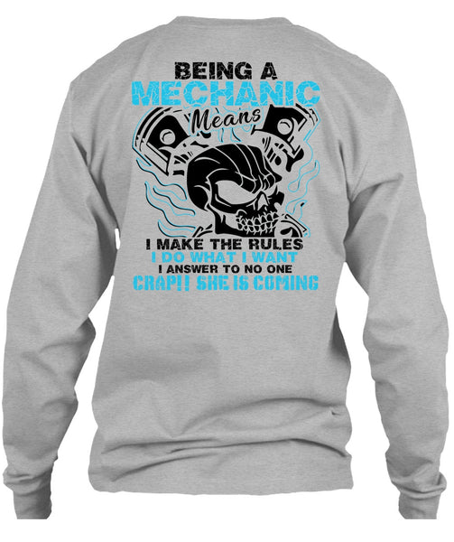 Being A Mechanic Means T Shirt, Being A Mechanic T Shirt