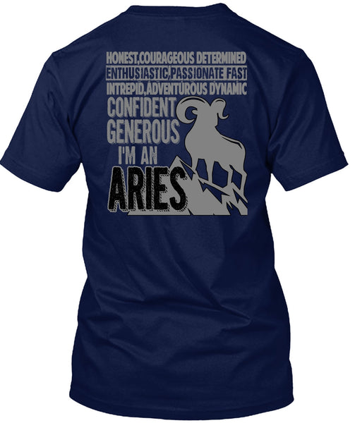 I'm An Aries T Shirt, Being An Aries T Shirt