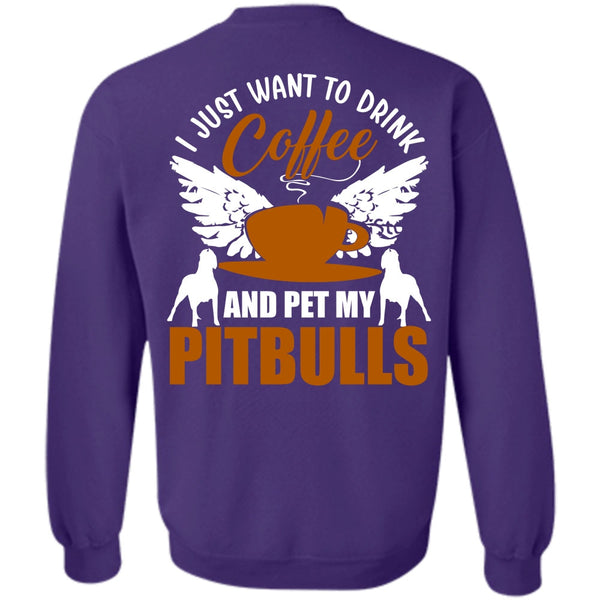 Pet My Pit Bulls T Shirt, I Love Pit Bull Sweatshirt