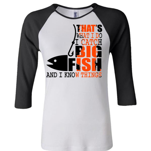 I Catch Big Fish T Shirt, I Love Fishing T Shirt, Awesome T-Shirts