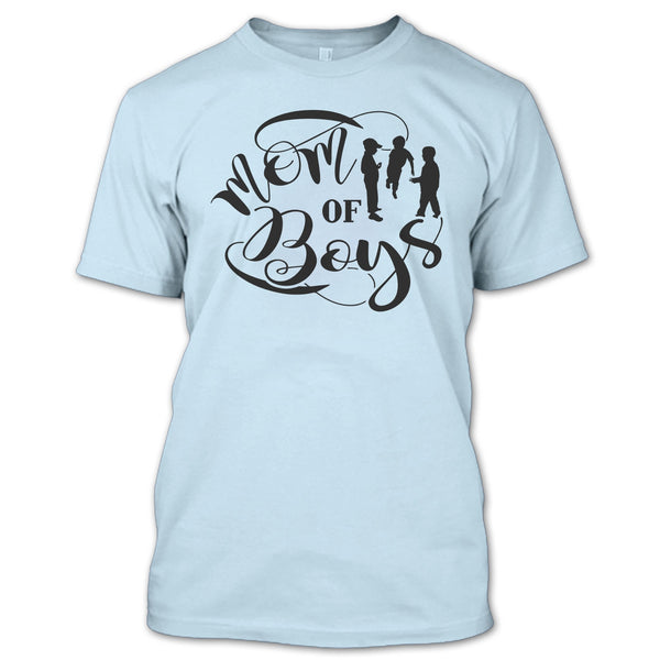 Mom Of Boys T Shirt, Mother And Son T Shirt