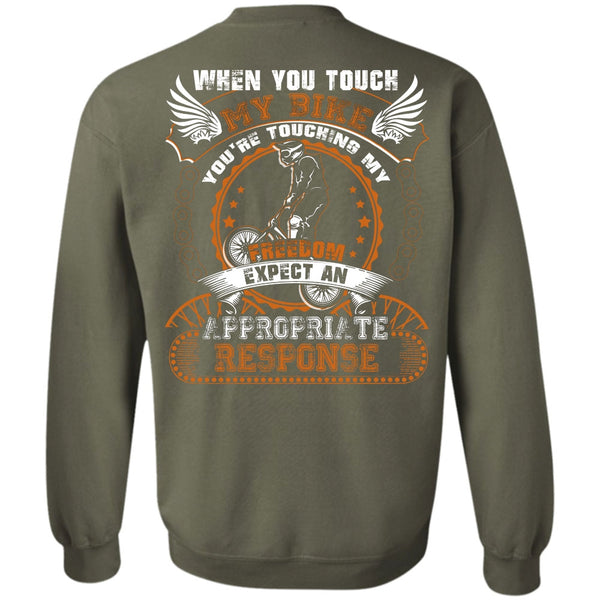 My Freedom T Shirt, I Love Biker Sweatshirt