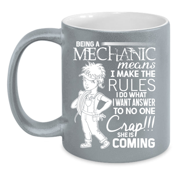 Being A Mechanic Coffee Mug, Cute Gift For Mechanics Coffee Cup