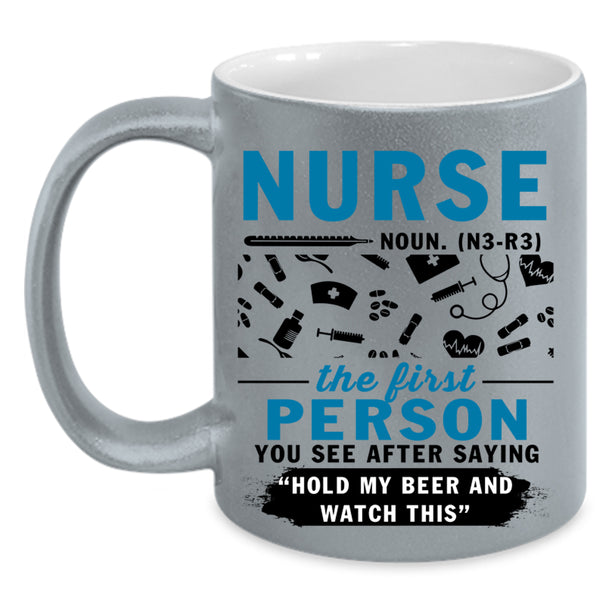 Best Gift For Nurses Coffee Mug, Nurse Accent Mug