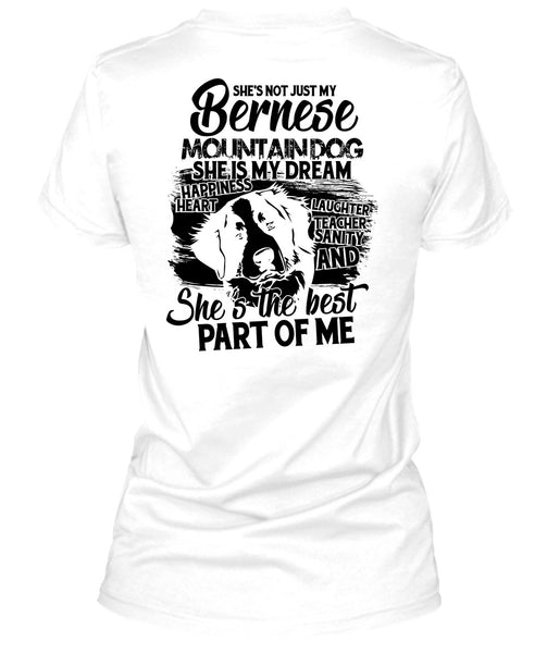 My Bernese Mountain Dog T Shirt, I Love Hiking T Shirt