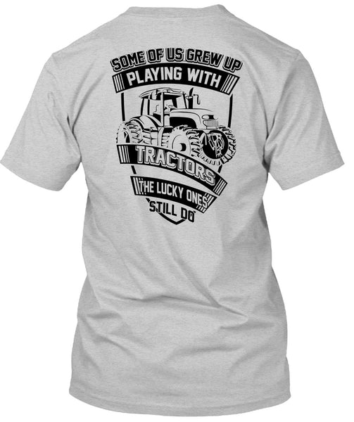 Playing With Tractors T Shirt, I Love Trucking T Shirt