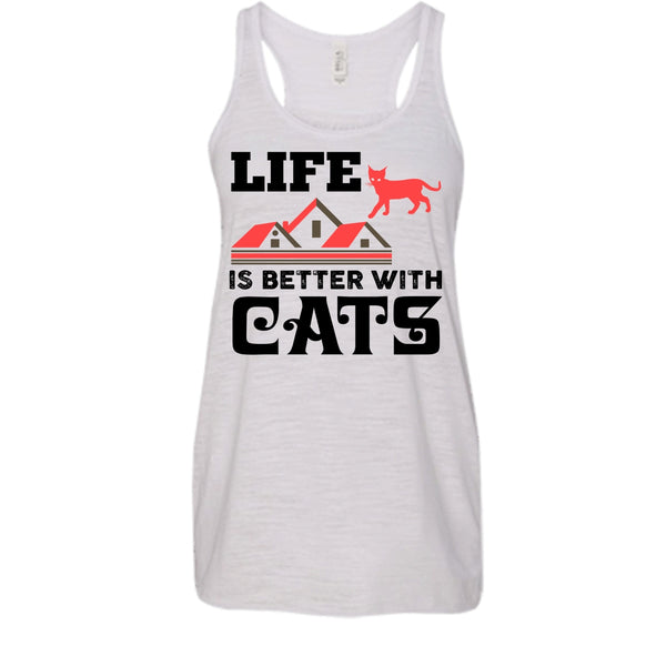 Life Is Better With Cats Shirt, I Love My Cat Shirt