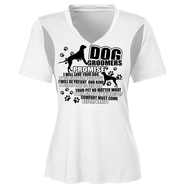 Dog Groomers Promise T Shirt, I Love Groomer T Shirt, Awesome T-Shirts