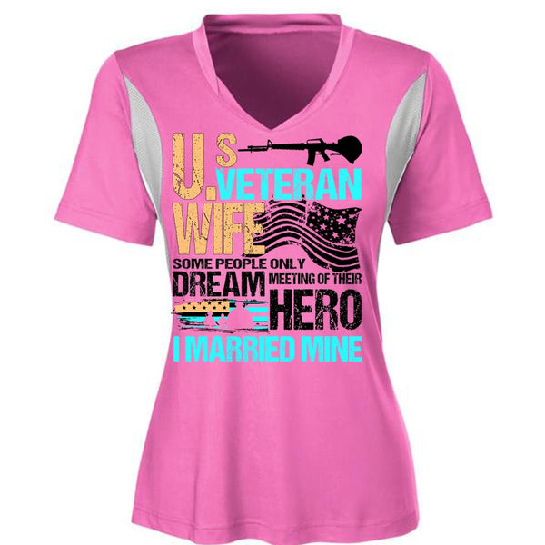 US Veteran Wife T Shirt, I Love Veteran T Shirt, Awesome T-Shirts