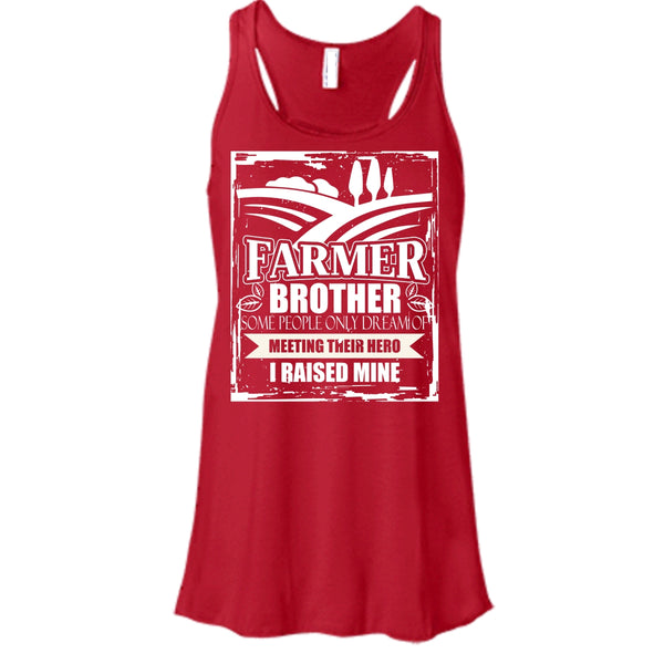 Farmer Brother T Shirt, Coolest Farmer Brother Tank Top