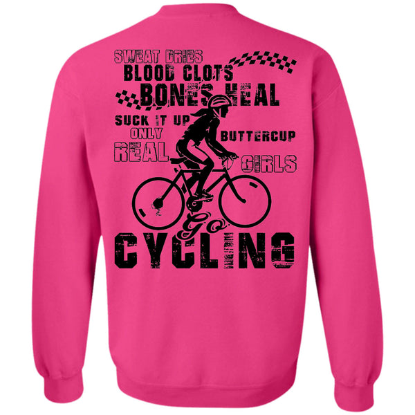 Being A Biker T Shirt, Only Real Girl Cycling Sweatshirt