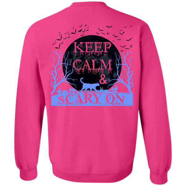 Wait For Halloween T Shirt, Keep Calm And Scary On Sweatshirt