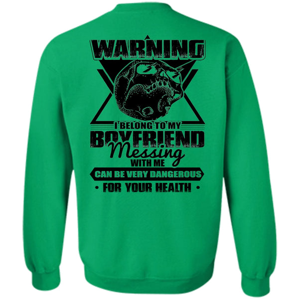 I Love Husband T Shirt, I Belong To My Boyfriend Sweatshirt