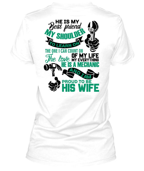 Proud To Be His Wife T Shirt, I Love Wife T Shirt