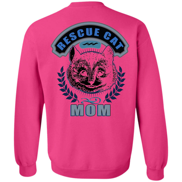 Being A Mother T Shirt, Rescue Cat Mom Sweatshirt